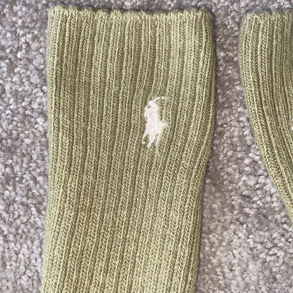 Ralph Lauren Polo Sage Logo Socks! - Picture 2 of 4